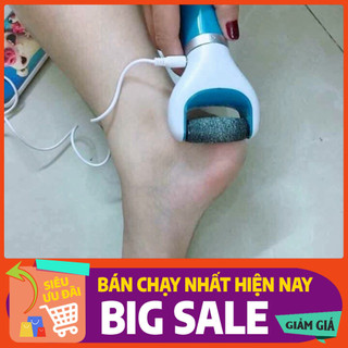 Máy mài gót chân USB (kèm đầu mài), Dụng cụ làm sạch da gót chân
