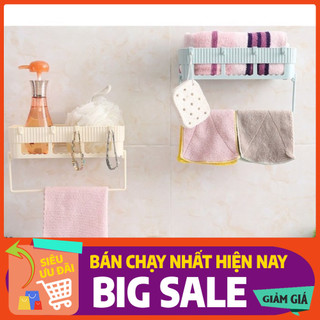 Kệ dán tường size to kèm miếng dán cực chắc