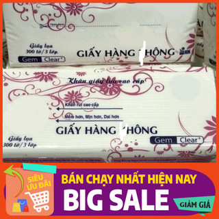 Giấy ăn lụa cao cấp 300 tờ