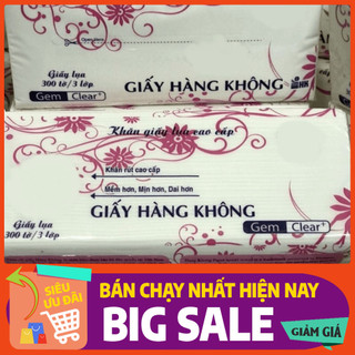 Giấy ăn lụa cao cấp 300 tờ