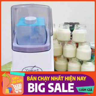 Máy làm sữa chua 3 nút Yogurt Maker Nhật Bản chính hãng Máy có chế độ ủ sữa giữ nhiệt dành cho bé
