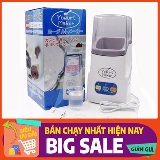 Máy làm sữa chua 3 nút Yogurt Maker Nhật Bản chính hãng Máy có chế độ ủ sữa giữ nhiệt dành cho bé