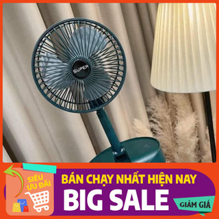 Quạt tích điện gấp gọn