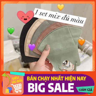 Combo 10 khẩu trang 5d thái lan