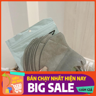 Túi 10 Chiếc Khẩu trang 6D UNICARE Pro Mask Khẩu trang 3 Lớp Kháng Khuẩn 6 Màu Thời Trang không đau tai, mềm mại