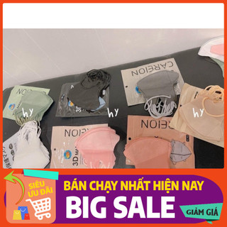 Túi 10 Chiếc Khẩu trang 6D UNICARE Pro Mask Khẩu trang 3 Lớp Kháng Khuẩn 6 Màu Thời Trang không đau tai, mềm mại