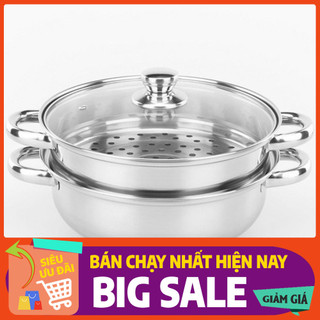 Nồi hấp inox cao cấp (LOẠI 2 TẦNG)