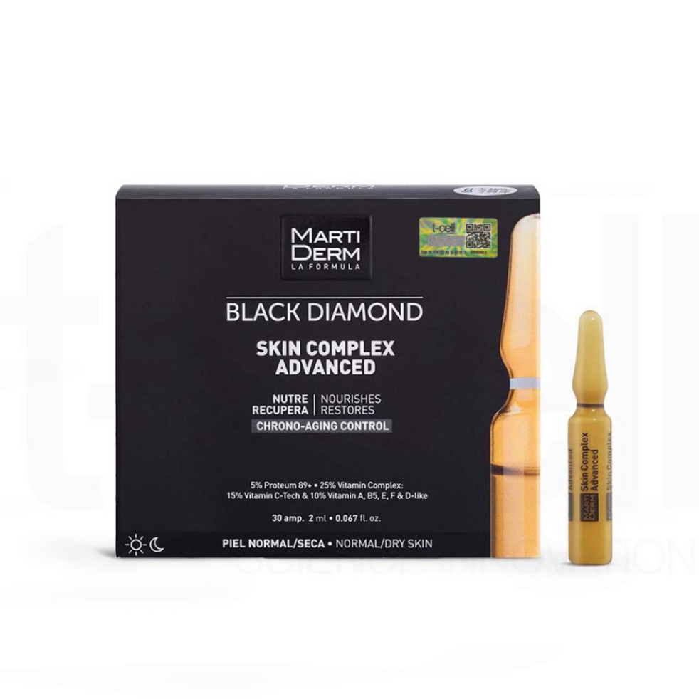 [CHÍNH HÃNG] Ampoule MartiDerm Black Diamond Skin Complex Advanced (30 x 2ml)