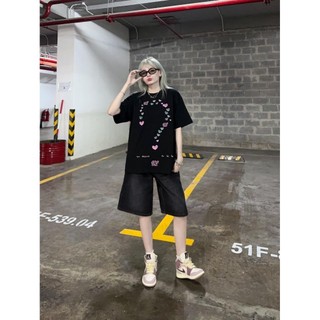 Áo Thun in  LOVE ICON Cotton thoáng mát thấm hút mồ hôi Unisex Nam Nữ Oversize XMCH