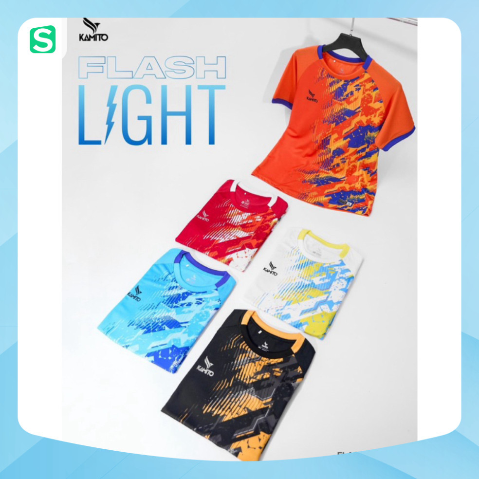 Xả Áo cầu lông Kamito Flash Light V2 Nam - Nữ - TS Shop