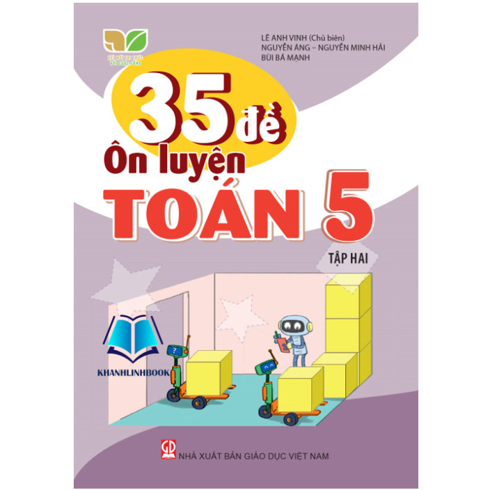 Sách - 35 Đề ôn luyện Toán 5 - tập 2 (Kết nối tri thức với cuộc sống)
