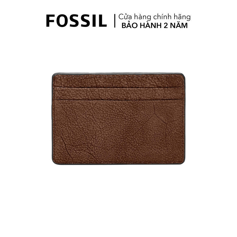 Ví nam da thật Fossil Steven ML4395210 - màu nâu - card holder