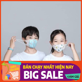 Khẩu trang 5D trẻ em hộp 100c