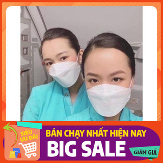 Khẩu trang 4d kf94 vừa vặn ôm khít gói 10 chiếc