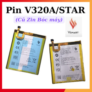 Pin Vsmart star,v320a cũ bóc máy ,dùng để thay thế