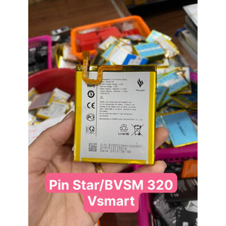 Pin Vsmart star,v320a cũ bóc máy ,dùng để thay thế