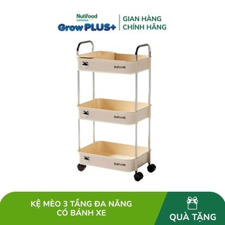  Kệ mèo 3 tầng đa năng có bánh xe