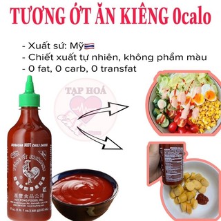Tương ớt ăn kiêng 0 calo - sriracha 255g