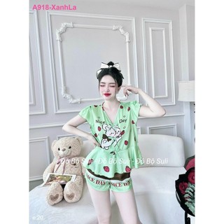 Bộ đùi cánh tiên lụa latin a918 - đồ bộ suli