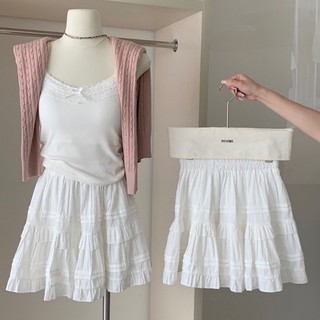 Chân váy ren tầng dáng ngắn ulzzang 2 lớp Bigsize từ 50-100kg