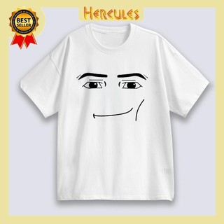 BST các mẫu Áo Thun Trắng In Hình Roblox Face đủ size cho bé và người lớn