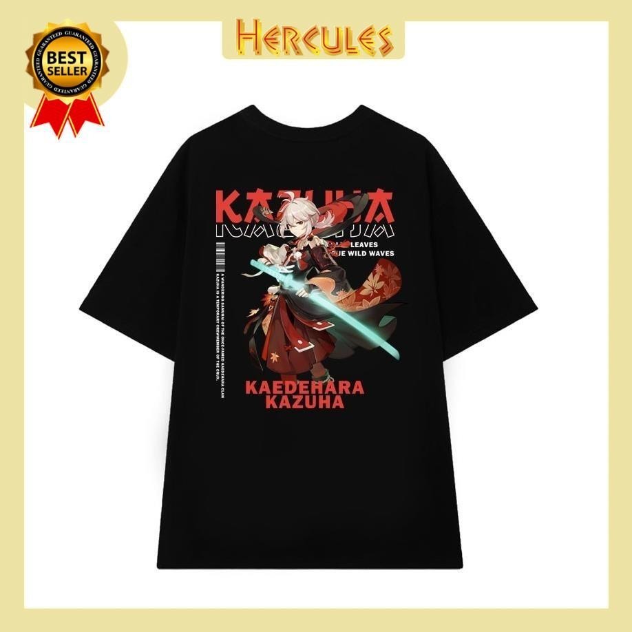 Áo Thun Form Rộng Kaedehara Kazuha | Genshin Impact - Áo Phông full size unisex.