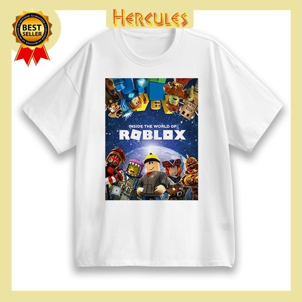 Áo thun cho bé roblox, 4 màu, có size người lớn, áo thun trẻ em.