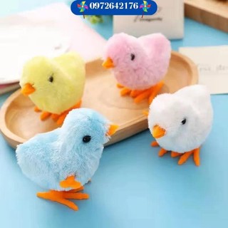 Gà con biết nhảy đồ chơi vặn cót nhảy lon ton bé chơi vui cả ngày