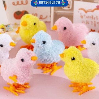 Gà dây cót, con gà vặn dây cót đồ chơi cho bé