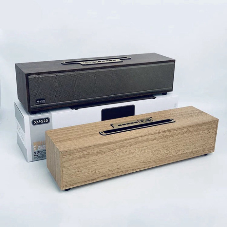 Loa Bluetooth Võ Gỗ XM-520 20W. Loa XM 520 Âm Thanh Cực Đỉnh Thiết Kế Sang Trọng Bass Siêu Trầm Siêu Ấm BH 6 Tháng P2T | BigBuy360 - bigbuy360.vn