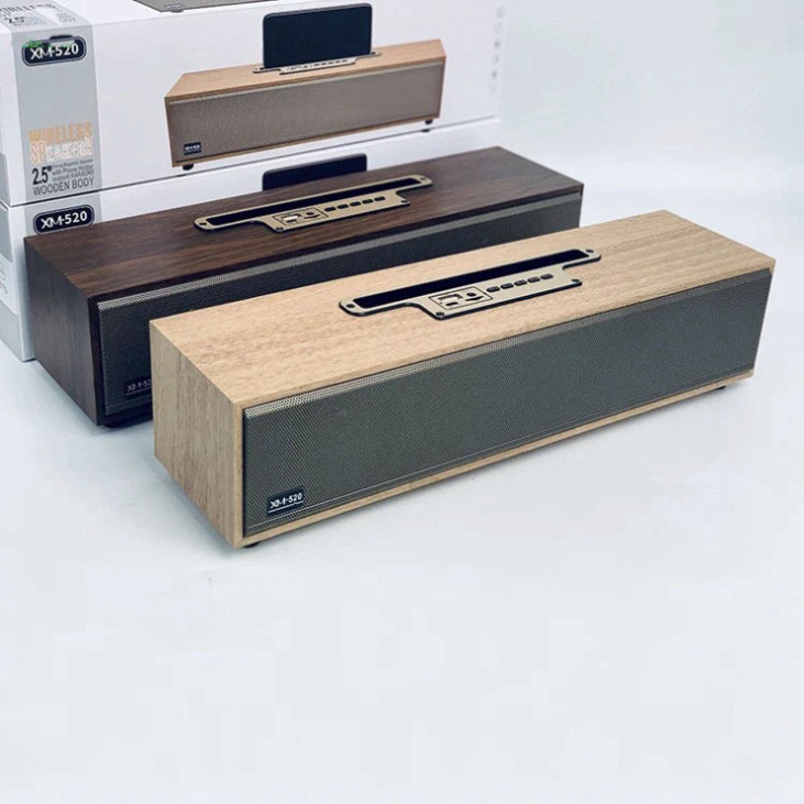Loa Bluetooth Võ Gỗ XM-520 20W. Loa XM 520 Âm Thanh Cực Đỉnh Thiết Kế Sang Trọng Bass Siêu Trầm Siêu Ấm BH 6 Tháng P2T | BigBuy360 - bigbuy360.vn