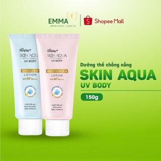 Sữa Chống Nắng Dưỡng Thể Trắng Mịn, Mát Lạnh Sunplay Skin Aqua UV Body Lotion 150g