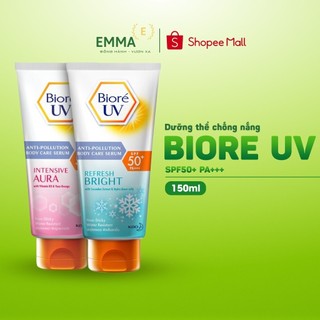 Serum Chống Nắng Dưỡng Thể Kháng Bụi - Trắng Sáng Mịn Màng Biore 150ml 