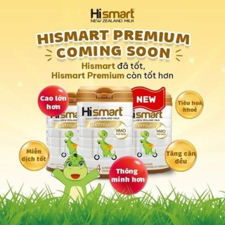 Combo 3 lon sữa hismart nhập khẩu newzealand đủ số 1 2 3 4 800g