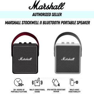 Loa marshall bluetooth stockwell ii portable - pin lên đến 20h - bảo hành chính hãng 1 đổi 1 trong 1 năm