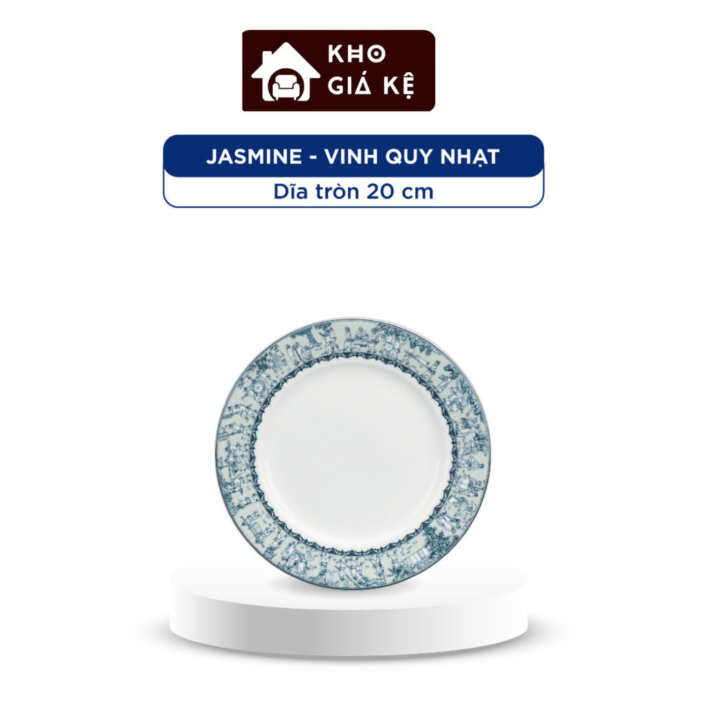 Chén, Bát Ăn Cơm, Dĩa Sứ Cao Cấp Minh Long - Jasmine - Vinh Quy Nhạt