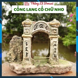 Cổ làng cổ chữ nho tiểu cảnh