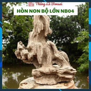 Tiểu cảnh hòn non bộ - núi ký ghép cây bonsai tiểu cảnh nb04