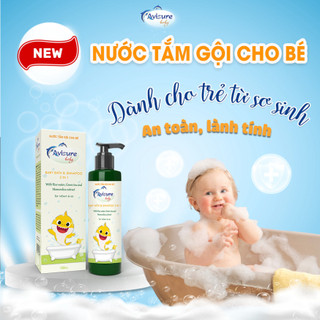 Nước tắm gội thảo dược cho bé Avisure baby chai 100ml