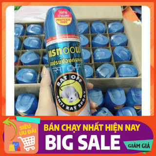 Chai xịt đuổi chuột rat off 200ml - thái lan