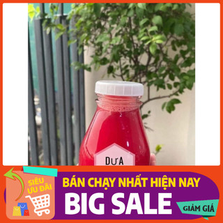 Combo 5 bình thuỷ tinh kèm nắp 500ml