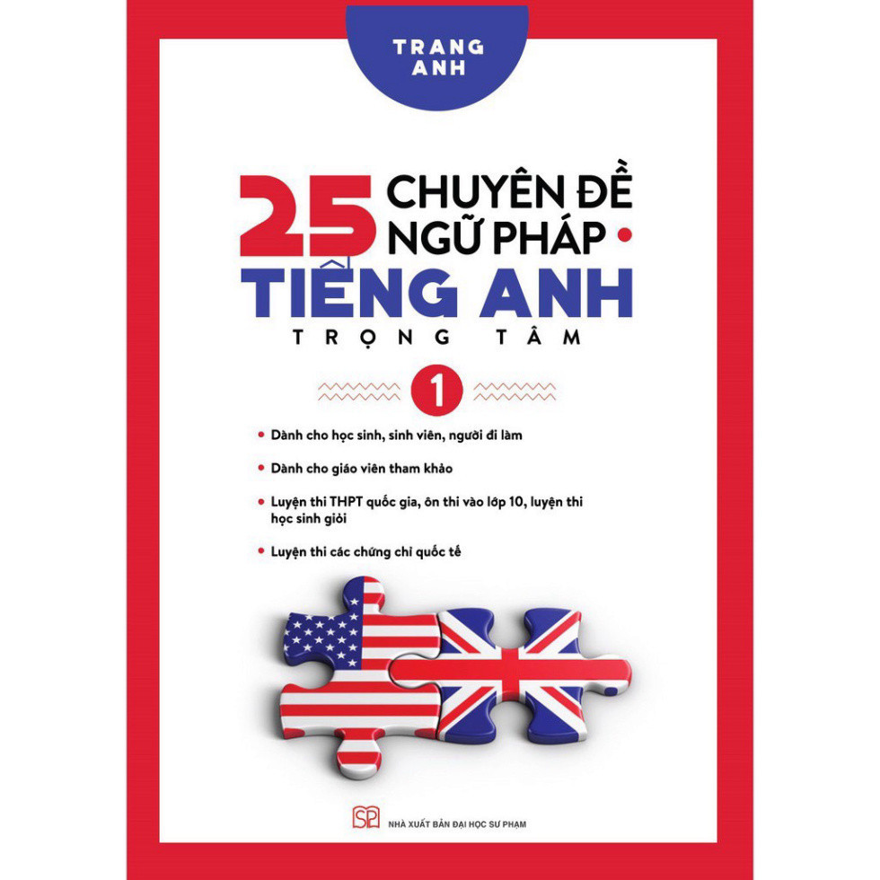 Sách - 25 Chuyên Đề Ngữ Pháp Tiếng Anh Trọng Tâm Tập 1