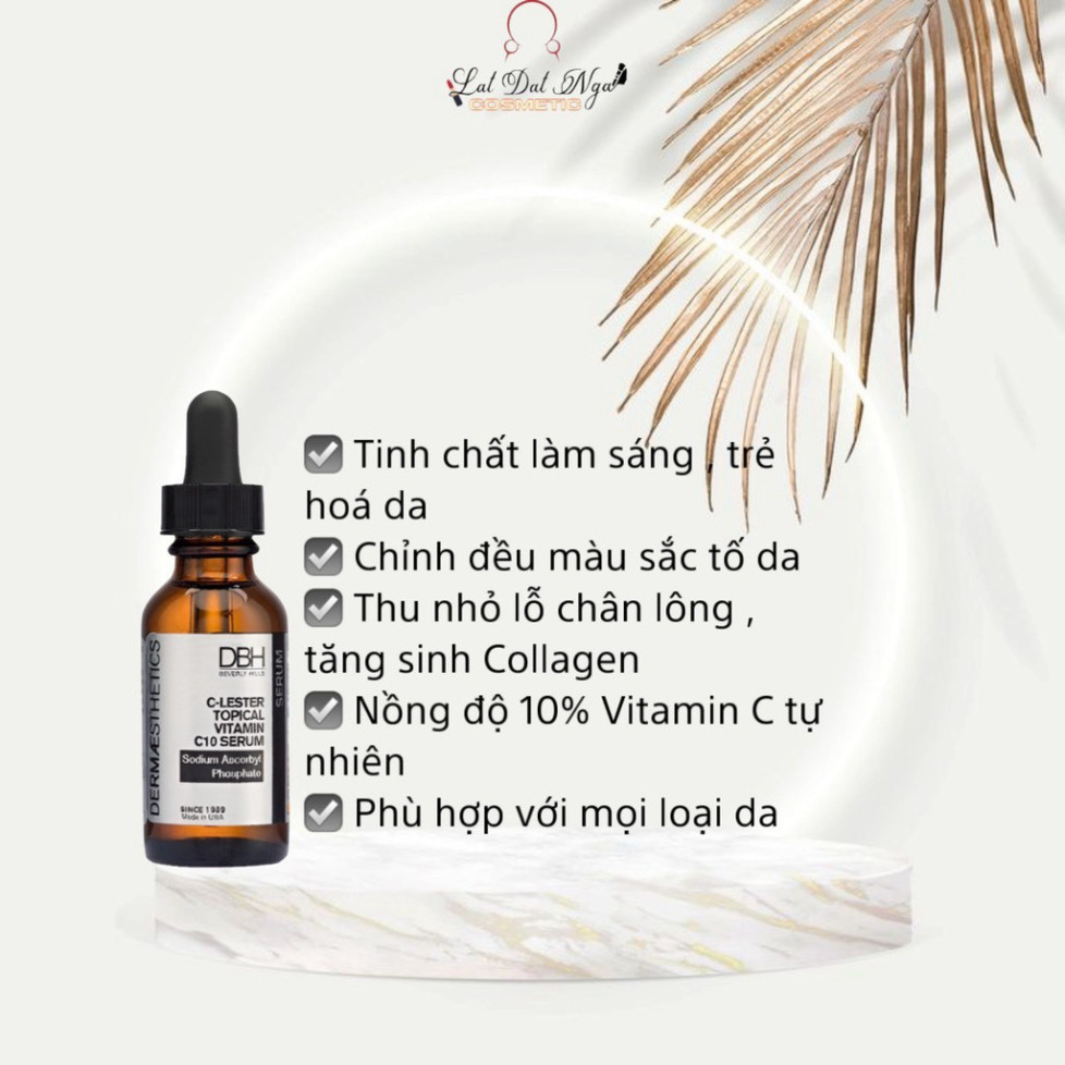 Tinh Chất Làm áng - mờ thâm - trẻ hóa DBH C-Lester Topical Vitamin C10 Serum