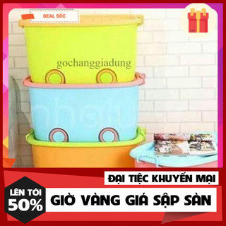 Combo 3 thùng đựng đồ chơi size to cho bé