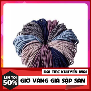 Combo 100 dây thun - dây chun buộc tóc
