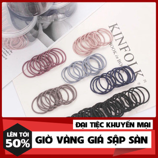 Combo 100 dây thun - dây chun buộc tóc