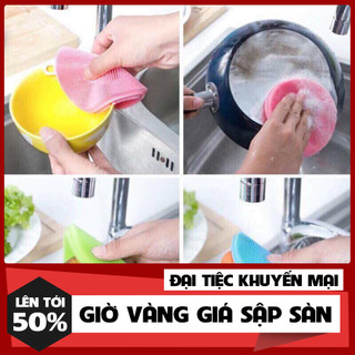 Miếng rửa bát silicon đa năng