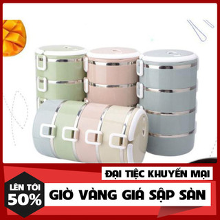 Cặp lồng 4 tầng ruột inox