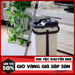 Chổi lau nhà tự vắt kèm bông lau