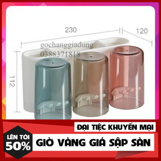 Hộp đựng kem đánh răng ecoco 3 cốc